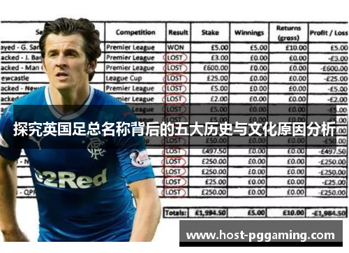 探究英国足总名称背后的五大历史与文化原因分析